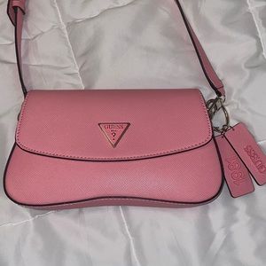 GUESS women’s pink crossbody purse